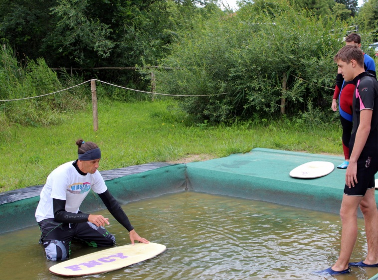 Skimboarding Mazury